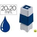 SELLO AUTOMATICO BROTHER 20 MM X 20 MM AZUL