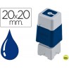 SELLO AUTOMATICO BROTHER 20 MM X 20 MM AZUL