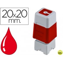 SELLO AUTOMATICO BROTHER 20 MM X 20 MM ROJO