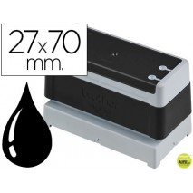SELLO AUTOMATICO BROTHER 27 MM X 70 MM NEGRO