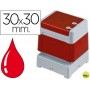 SELLO AUTOMATICO BROTHER 30 MM X 30 MM ROJO