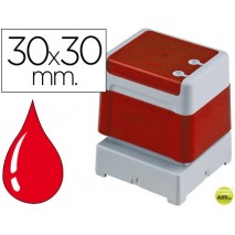 SELLO AUTOMATICO BROTHER 30 MM X 30 MM ROJO