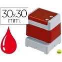SELLO AUTOMATICO BROTHER 30 MM X 30 MM ROJO