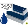 SELLO AUTOMATICO BROTHER 34 MM X 58 MM AZUL