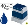 SELLO AUTOMATICO BROTHER 40 MM X 40 MM AZUL
