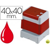 SELLO AUTOMATICO BROTHER 40 MM X 40 MM ROJO