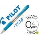 BOLIGRAFO PILOT SUPER GRIP CELESTE -RETRACTIL -SUJECION DE CAUCHO -TINTA BASE DE ACEITE