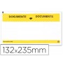 SOBRE AUTOADHESIVO Q-CONNECT PORTADOCUMENTOS MULTILINGUE 232X130 MM VENTANA TOTALMENTE TRANSPARENTE