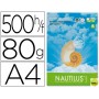 PAPEL FOTOCOPIADORA NAUTILUS DIN A4 80 GRAMOS -PAQUETE DE 500 HOJAS 100% RECICLADO