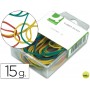 GOMILLAS ELASTICAS COLORES Q-CONNECT -CAJA DE 15 GR