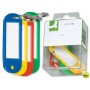 LLAVERO PORTAETIQUETAS Q-CONNECT -CAJA DE 6 UNIDADES -COLORES SURTIDOS