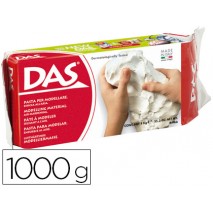 PASTA DAS BLANCA PARA MODELAR SECA SIN COCCION 1000 GR