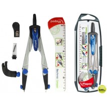 COMPAS MAPED 538700 -CON ADAPTADOR UNIVERSAL ESTUCHE DE MINAS Y AFILAMINAS