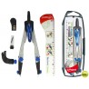 COMPAS MAPED 538700 -CON ADAPTADOR UNIVERSAL ESTUCHE DE MINAS Y AFILAMINAS