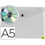 CARPETA BEAUTONE DOSSIER BROCHE 34354 POLIPROPILENO DIN A5 TRANSPARENTE