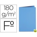 SUBCARPETA LIDERPAPEL FOLIO CELESTE INTENSO 185G/M2