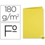 SUBCARPETA LIDERPAPEL FOLIO AMARILLO INTENSO 185G/M2