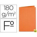 SUBCARPETA LIDERPAPEL FOLIO NARANJA INTENSO 185G/M2