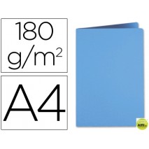 SUBCARPETA LIDERPAPEL A4 CELESTE INTENSO 185G/M2