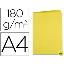 SUBCARPETA LIDERPAPEL A4 AMARILLO INTENSO 185G/M2
