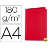 SUBCARPETA LIDERPAPEL A4 ROJO INTENSO 185G/M2