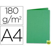 SUBCARPETA LIDERPAPEL A4 VERDE INTENSO 185G/M2