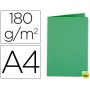 SUBCARPETA LIDERPAPEL A4 VERDE INTENSO 185G/M2