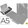 CARPETA BEAUTONE GOMAS SOLAPAS34974 POLIPROPILENO DIN A5 INCOLORA