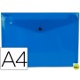 CARPETA BEAUTONE DOSSIER BROCHE 44052 POLIPROPILENO DIN A4 AZUL TRANSPARENTE -50 HOJAS