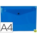 CARPETA BEAUTONE DOSSIER BROCHE 44052 POLIPROPILENO DIN A4 AZUL TRANSPARENTE -50 HOJAS