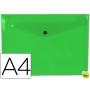 CARPETA BEAUTONE DOSSIER BROCHE 44053 POLIPROPILENO DIN A4 VERDE CLARO TRANSPARENT-50 HOJAS