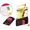 BANDERITAS SEPARADORAS 680-21 ROSA BRILLO DISPENSADOR DE 50