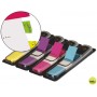 BANDERITAS SEPARADORAS 683-4ABDISPENSADOR 4 COLORES BRILLANTES