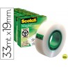 CINTA ADHESIVA SCOTCH MAGIC 33X19 MM - PACK DE 6 ROLLOS