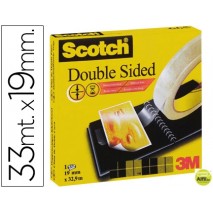 CINTA ADHESIVA SCOTCH DOS CARAS 33X19 MM