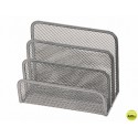 SOPORTE PARA CARTAS GXA1 -METALICO REJILLA GRIS -175X140X82 MM