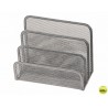 SOPORTE PARA CARTAS GXA1 -METALICO REJILLA GRIS -175X140X82 MM