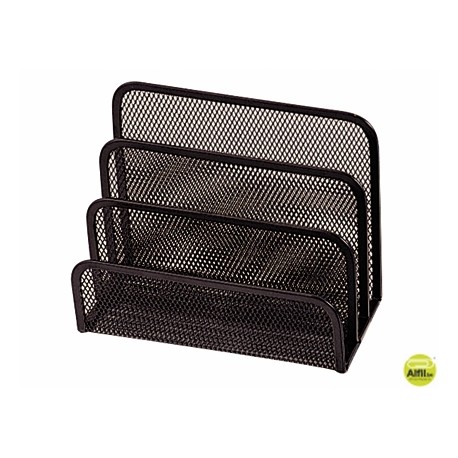 SOPORTE PARA CARTAS Q-CONNECT -METALICO REJILLA NEGRO -175X140X82 MM