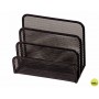 SOPORTE PARA CARTAS Q-CONNECT -METALICO REJILLA NEGRO -175X140X82 MM