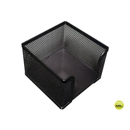 SOPORTE TACO DE PAPEL METALICOGXA66 REJILLA NEGRO -95X95X80 MM
