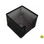 SOPORTE TACO DE PAPEL METALICOGXA66 REJILLA NEGRO -95X95X80 MM