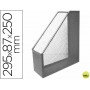 REVISTERO METALICO Q-CONNECT REJILLA GXA29 GRIS 87X295X250 MM