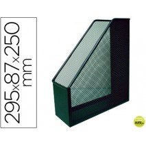 REVISTERO METALICO Q-CONNECT REJILLA GXA29 NEGRO 87X295X250MM