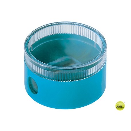 SACAPUNTAS MOR 333 -PLASTICO REDONDO 1 USO CON DEPOSITO