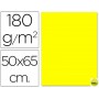 CARTULINA LIDERPAPEL 50X65 CM 180G/M2 AMARILLO LIMON