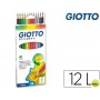LAPICES DE COLORES GIOTTO STILNOVO 12 COLORES UNIDAD