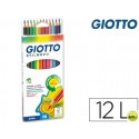LAPICES DE COLORES GIOTTO STILNOVO 12 COLORES UNIDAD
