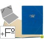 CARPETA CLASIFICADOR SARO FOLIO PROLONGADO COLOR AZUL