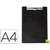CARPETA SARO CON PINZA DIN A4 PLASTICO NEGRO