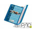 PORTACATALOGOS SOBREMESA -QUICK FIND AZUL 10 FUNDAS